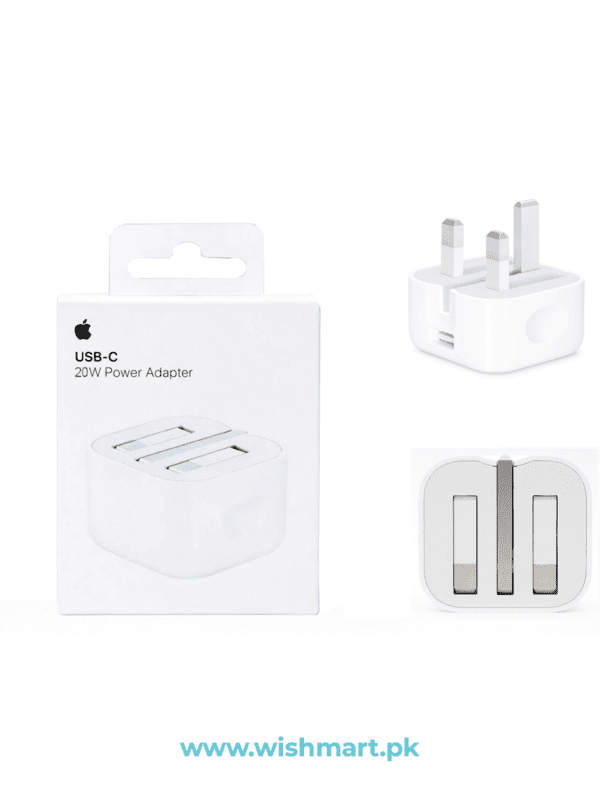 Apple PD Charger 3 Pin 20 Watt - Image 4